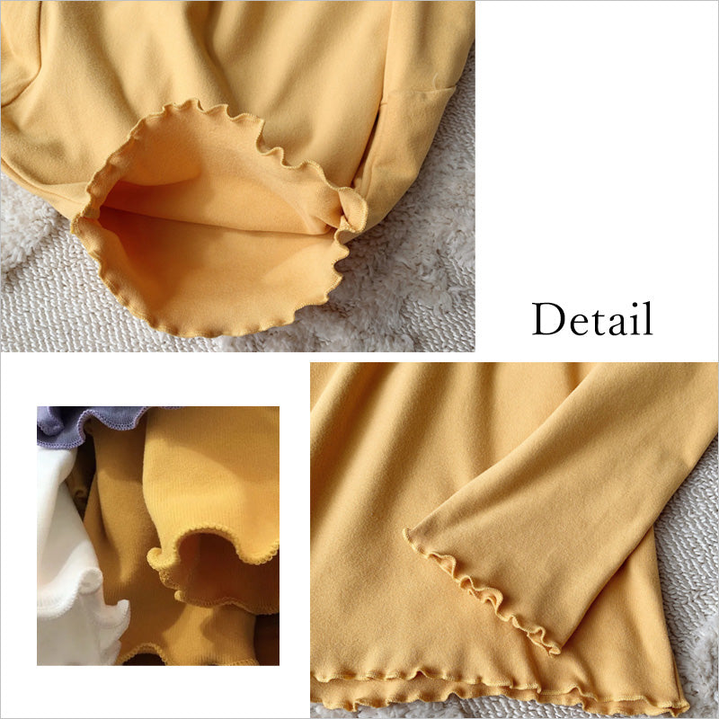 RA907 カットソー ハイネック