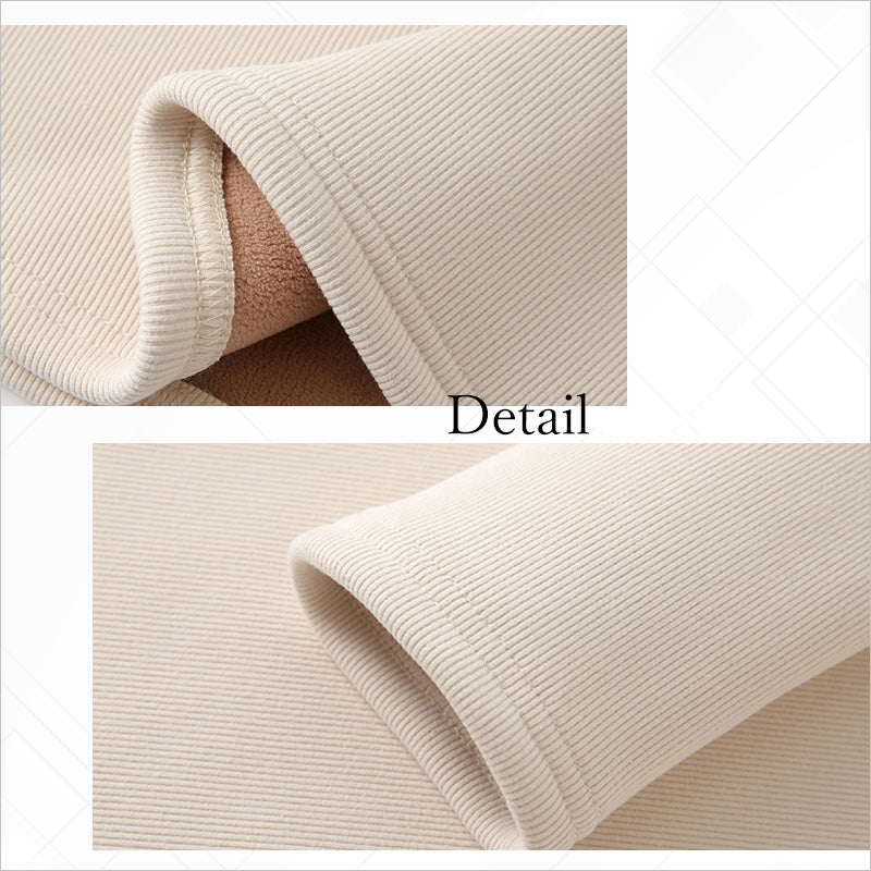 RA908 裏起毛 インナー ハイネック カットソー