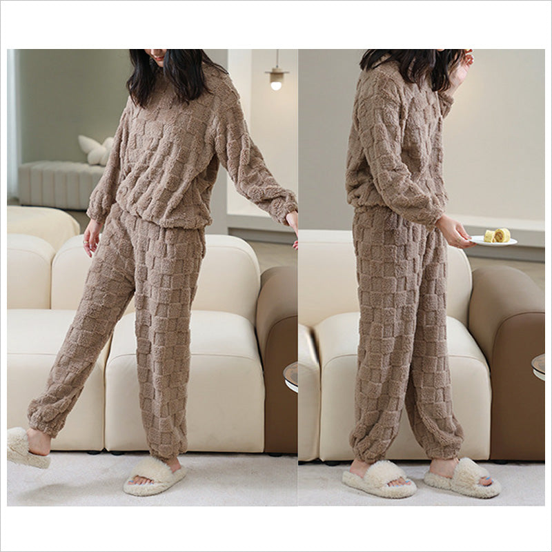 RA916 格子 パジャマ ルームウェア