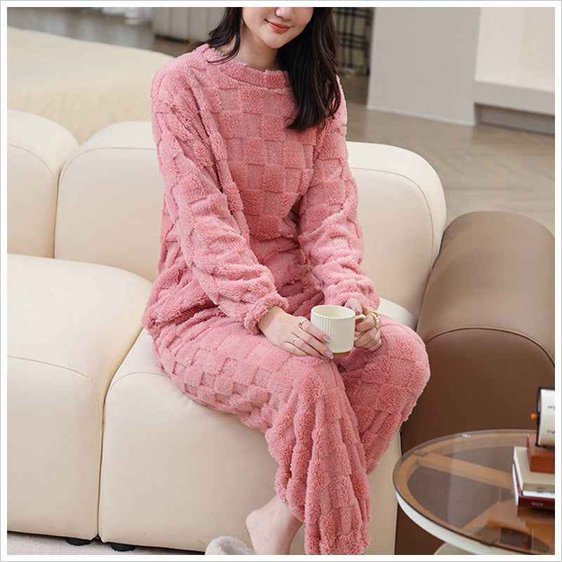 RA916 格子 パジャマ ルームウェア