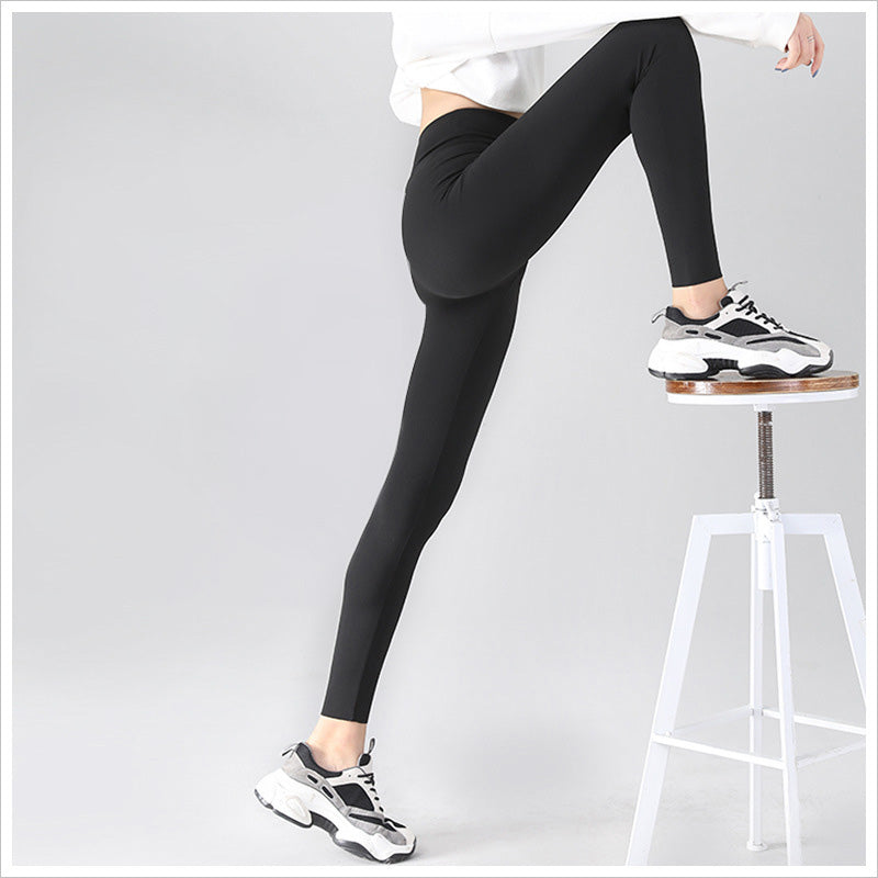 RA949 サメレギンス 裏起毛 厚手 ストレッチ 冬用 防寒 運動用