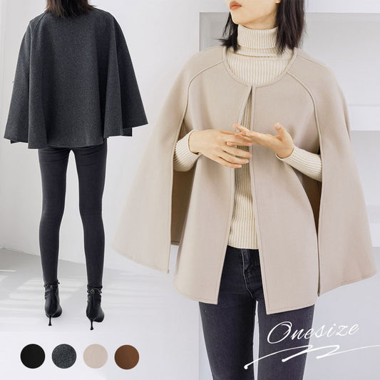 RA978  コート ケープコート ウールコート アウター ポンチョ