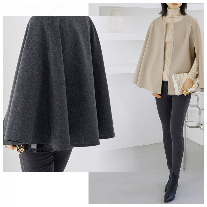 RA978  コート ケープコート ウールコート アウター ポンチョ