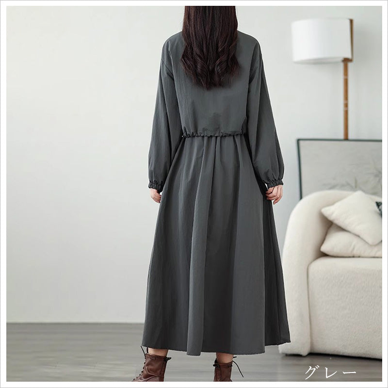 RA982 セットアップ レディース ブルゾン ロングスカート