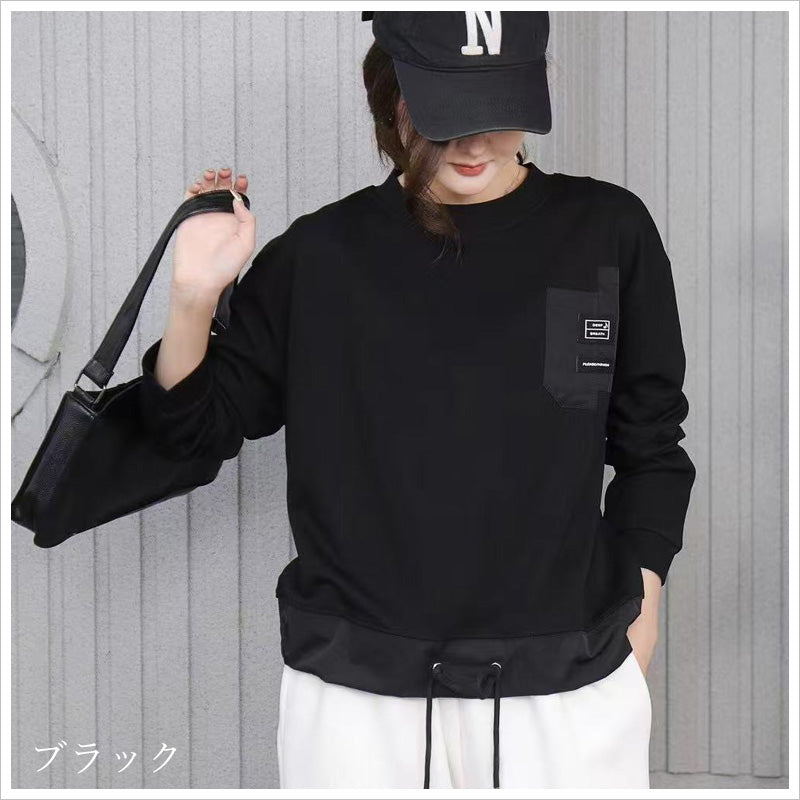 RA990 トップス プルオーバー ゆったり フィット リラックス オーバーサイズ