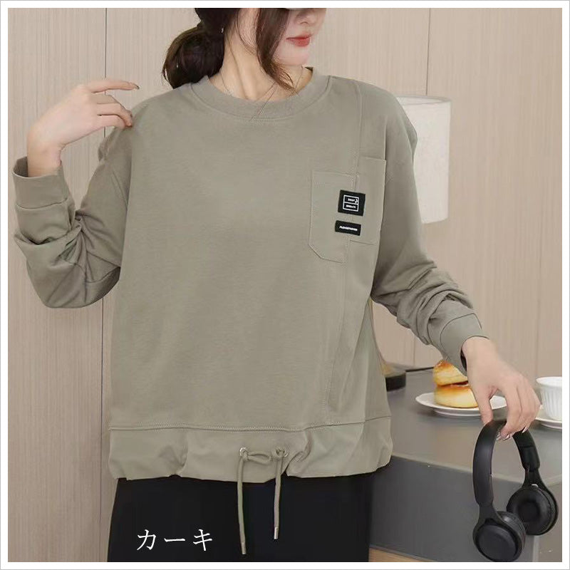 RA990 トップス プルオーバー ゆったり フィット リラックス オーバーサイズ