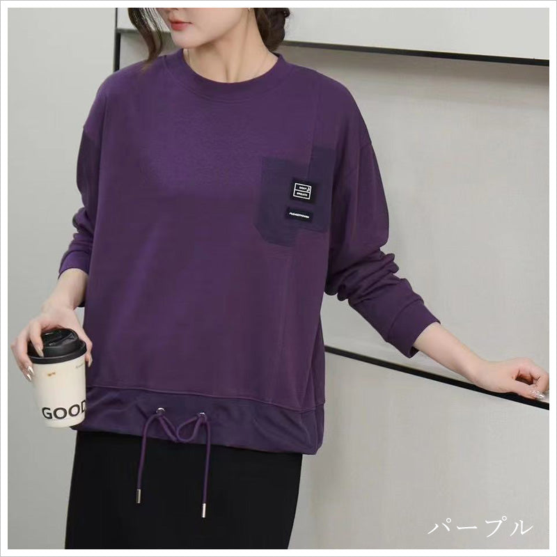 RA990 トップス プルオーバー ゆったり フィット リラックス オーバーサイズ