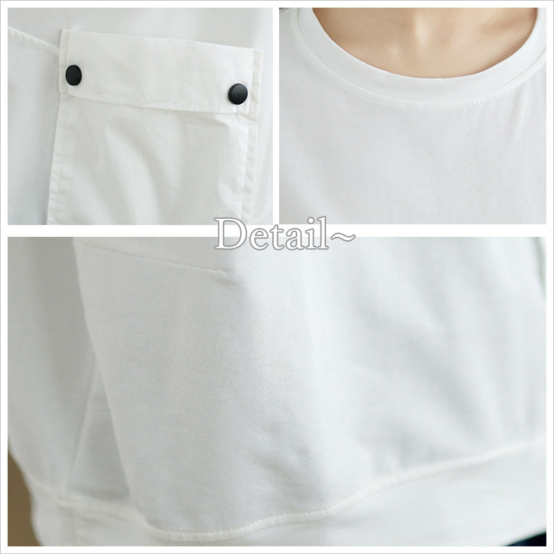 RA994  トップス ゆったり フィット リラックス オーバーサイズ 体型カバー スタイリッシュ