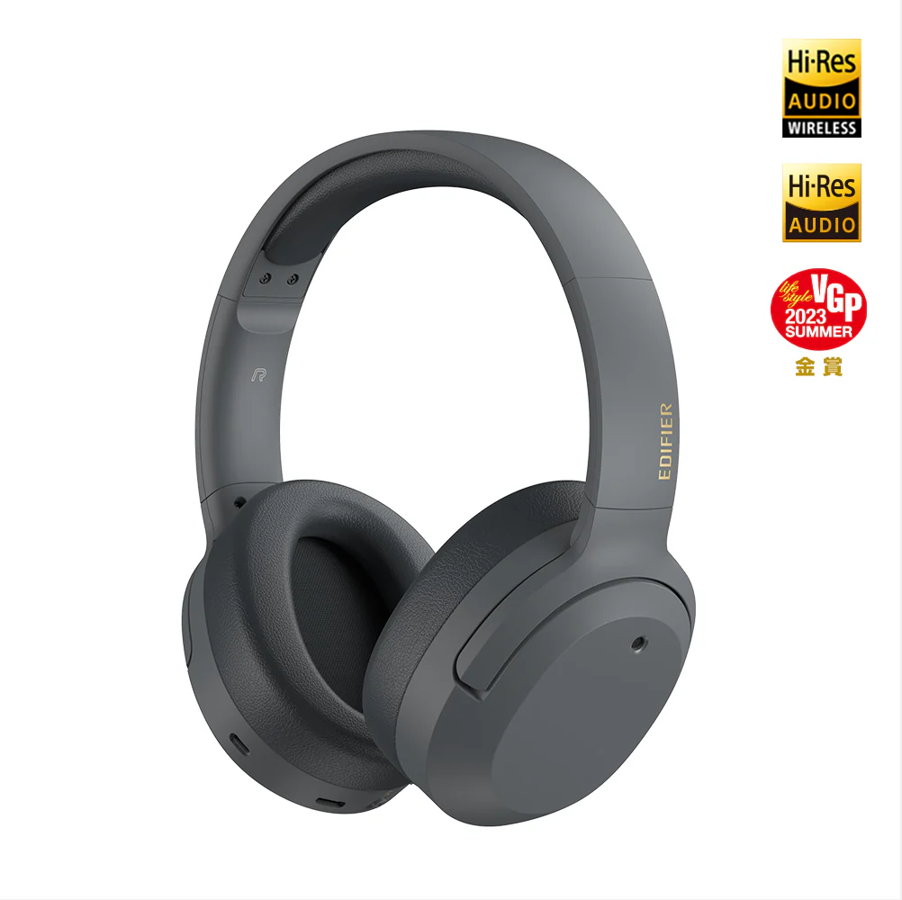 W820NB PLUS  Edifier  VGP金賞受賞・ハイレゾ対応・最大49時間再生 ANCノイズキャンセリングヘッドホン